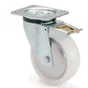 ARSA 9876367 RUEDA Ø200x50mm GIRAT PLAT.FRENO NYLON B.LISO