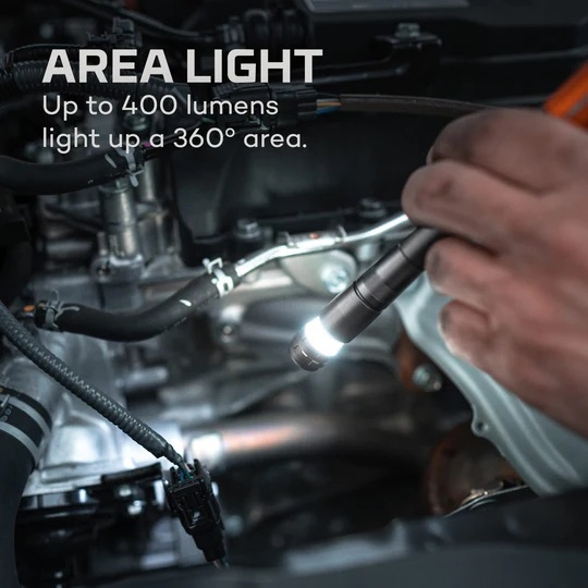 LINTERNA REC. BOLI 500 LUMENS + LUZ PERI