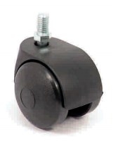 ARSA 22834 RUEDA Ø50mm GIRAT ESPIGA ROSCADA M-10x15