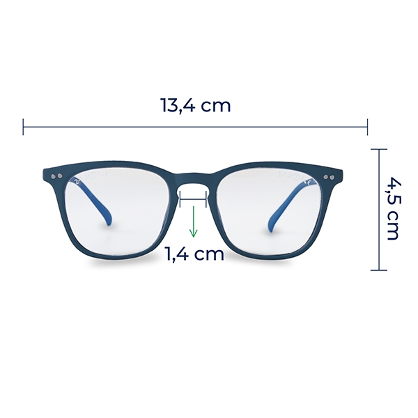 GAFAS FILTRO LUZ AZUL Mod.E01 Solid Slat