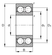 ROD.6906 2RS O 61906 2RS