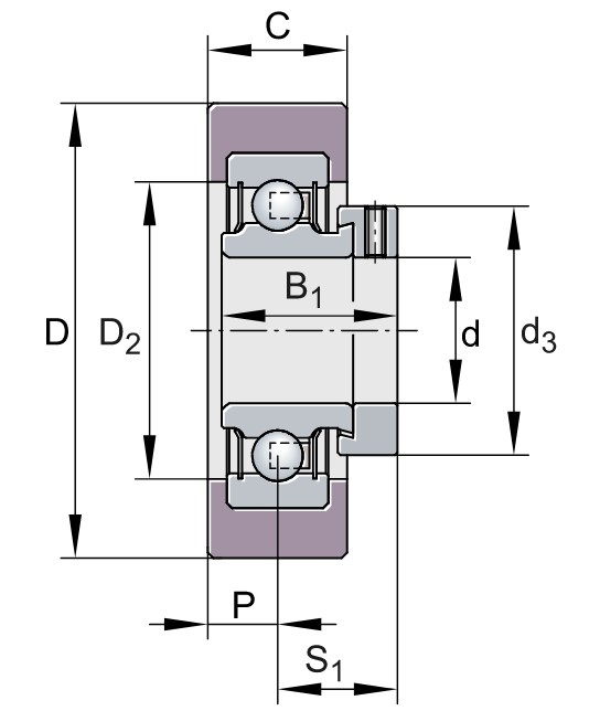 RCSM-B 20/65 FA106  //  SOPORTE