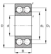 ROD.6804 2RS (61804 2RS)