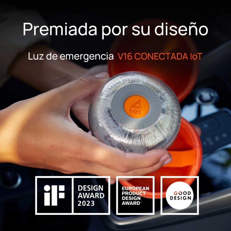 LUZ  DE EMERGENCIA  V16 HOMOLOGADA TRAFI