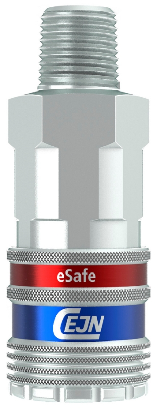 ENCHUFE RAPIDO ROSCA BSP 3/8" MACHO Ø6mm