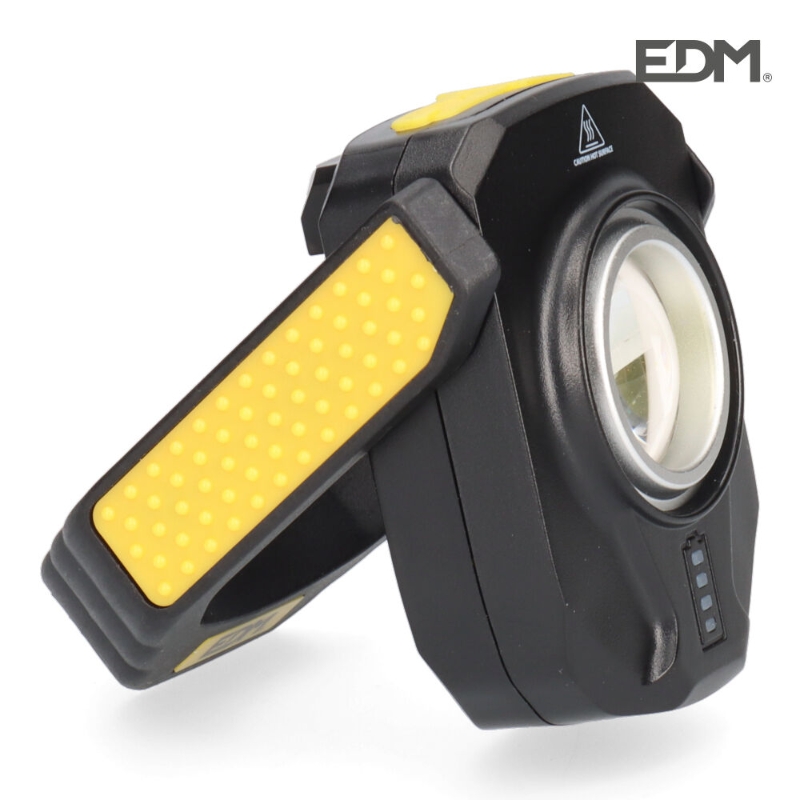 PORTATIL LED COMPACT RECARGABLE 10W 900 LUMEN EDM