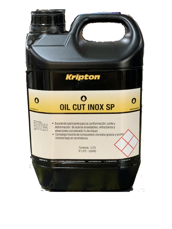 ACEITE DE ROSCAR KRIPTON OIL CUT INOX SP 5 LITROS