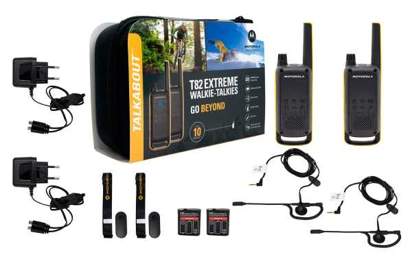 WALKIE TALKIE MOTOROLA T82 EXTREME PACK 2