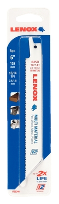 LENOX 635R BLISTER 5 SIERRAS DE CALAR 6"