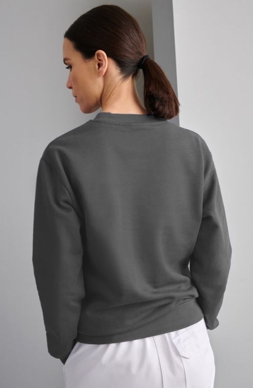 SUDADERA 100%ALG.GRIS C/RED.T-S(4821)