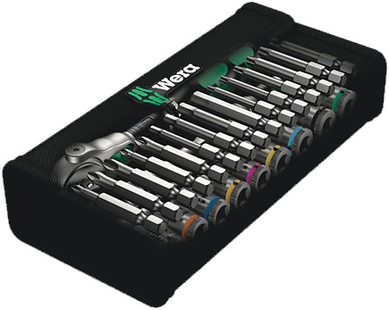 8100 SA 6 ESTUCHE 28 PIEZAS CARRACA ZYKL