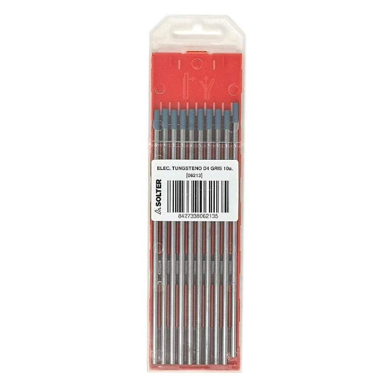 ELECTRODO TUNGSTENO 2% CERIO GRIS Ø4mm (