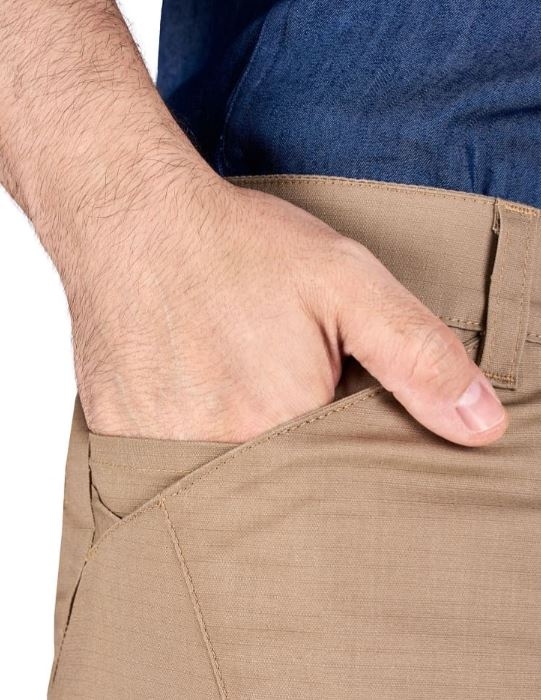 PANTALON RIPSTOP BEIGE MULTIBOLS.T-44 (1