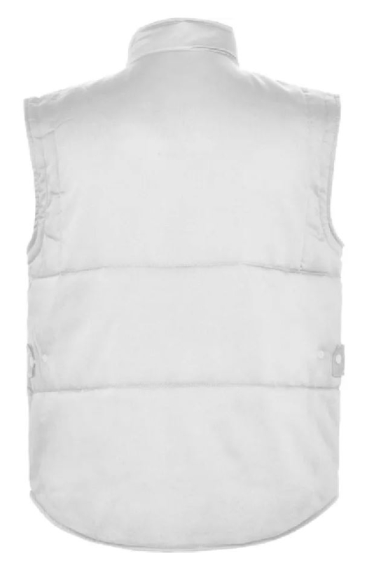 CHALECO BLANCO C/BOLS.T-S (ALMANZOR)