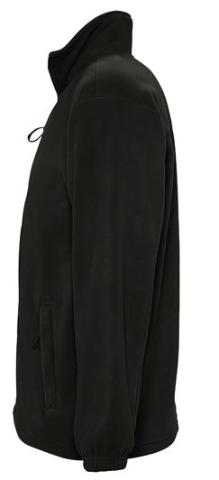 FORRO POLAR CREMALLERA NEGRO T-5XL (5500