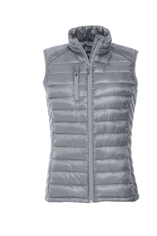 CHALECO ACOLCHADO HUDSON GRIS LADIES T-X