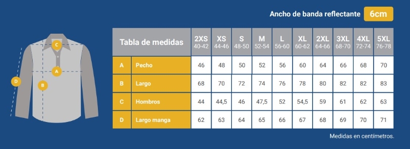 POLO 55%ALG 45%POL AV NARANJA M/L T-5XL 