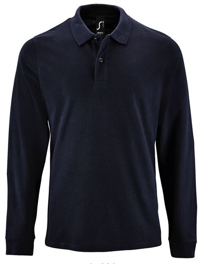 POLO ALG.180g MARINO M/L T-XL (02087)