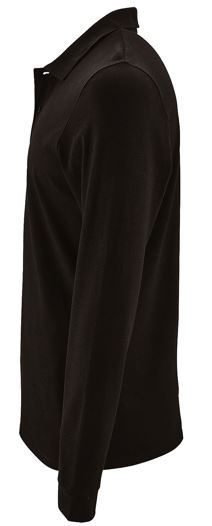 POLO ALG.180g NEGRO M/L T-XXL (02087)