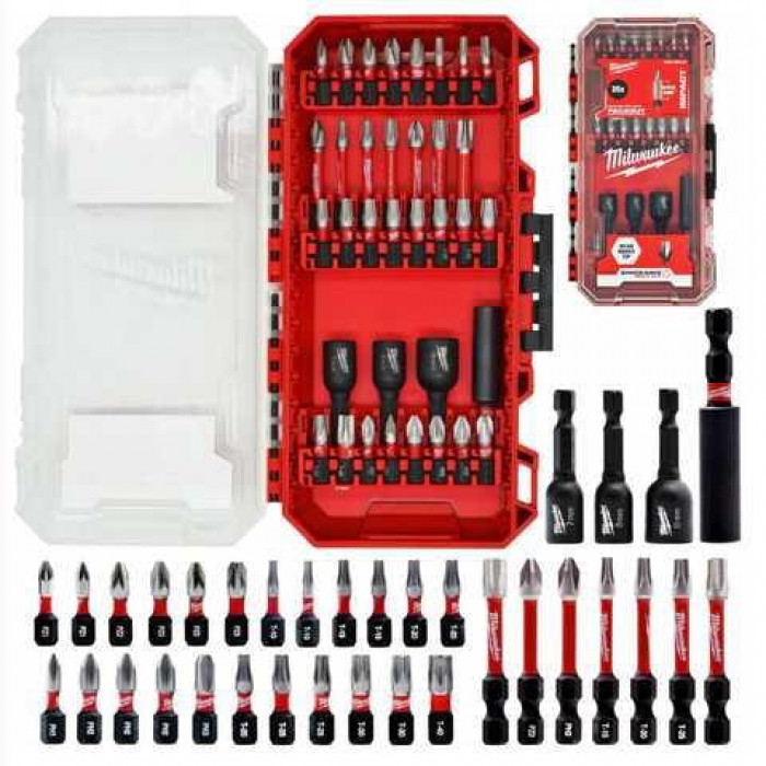 MILWAUKEE ESTUCHE 35 PCS SHOCKWAVE IMPAC