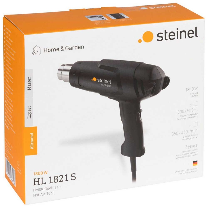 STEINEL PISTOLA TERMICA HL 1821 S 1800W 