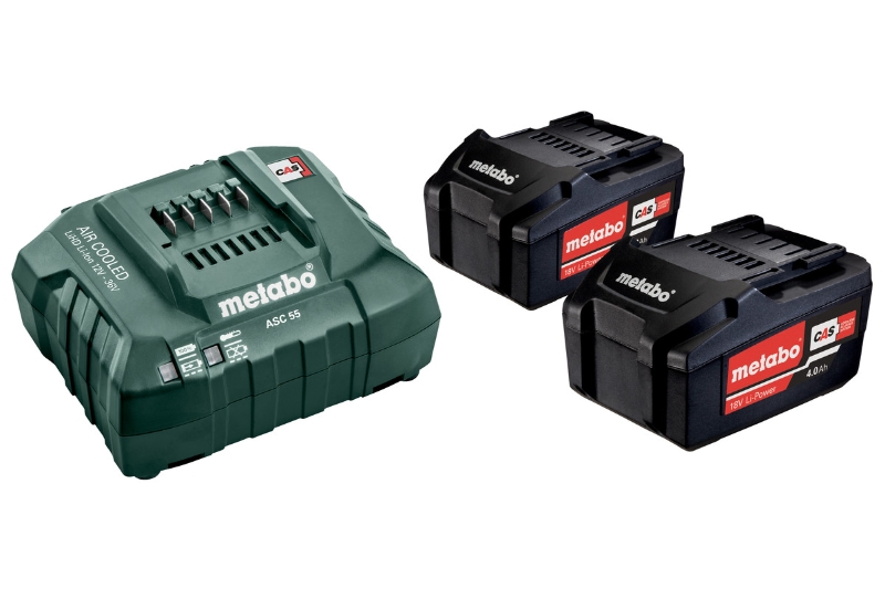 Combo set taladro atornillador + Amoladora angular 2.4.4 SB + W  Metabo(18V/2,0+4,0Ah) 2 baterías - Máquinas y Herramientas online