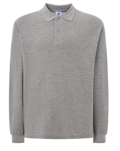 POLO ALG. 200g GRIS MELANGE M/L T-XXL (P