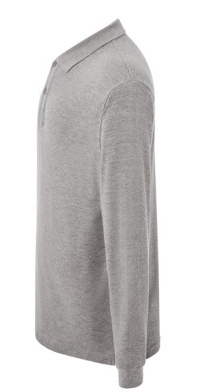 POLO ALG. 200g GRIS MELANGE M/L T-XXL (P