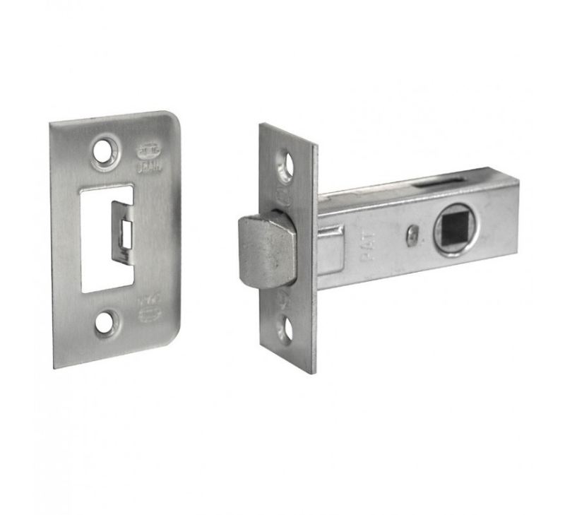 PICAPORTE DOBLE MUELLE C/CUADRADO H.CROM