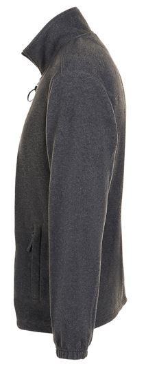 FORRO POLAR CREMALLERA GRIS MEZCLA 350 T