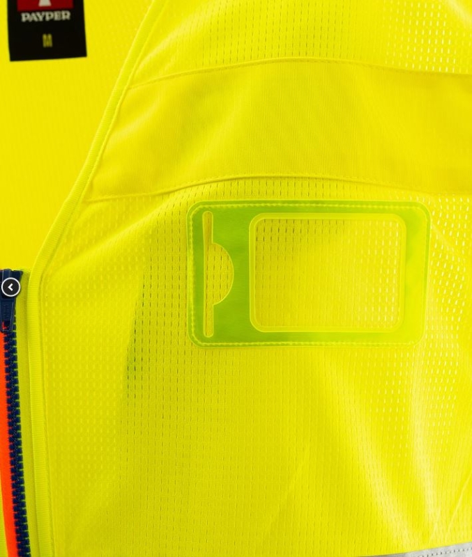 CHALECO AV AMARILLO REFL. REJILLA T-L(AC