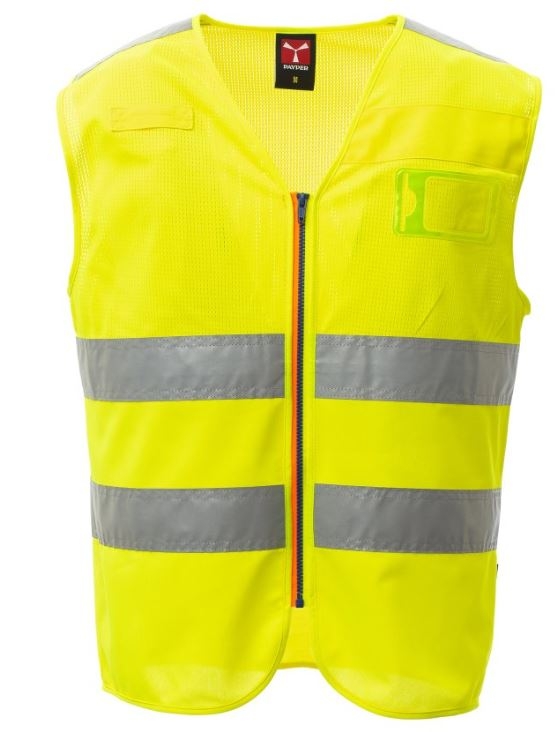 CHALECO AV AMARILLO REFL. REJILLA T-XXL(