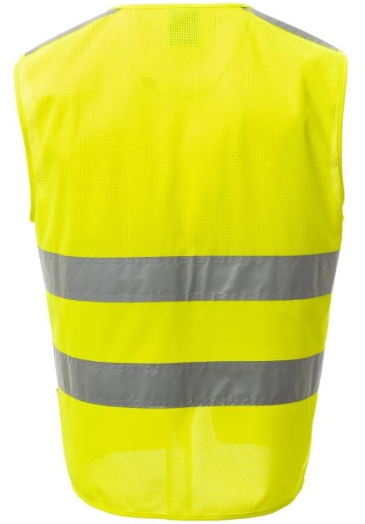 CHALECO AV AMARILLO REFL. REJILLA T-XXL(