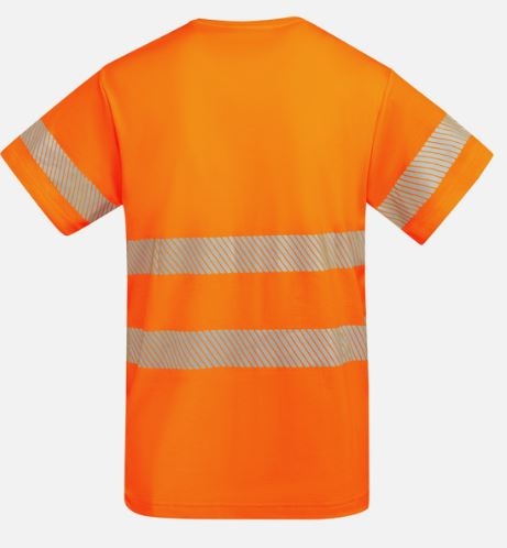 CAMISETA 55%ALG 45%POL AV NARANJA M/C T-