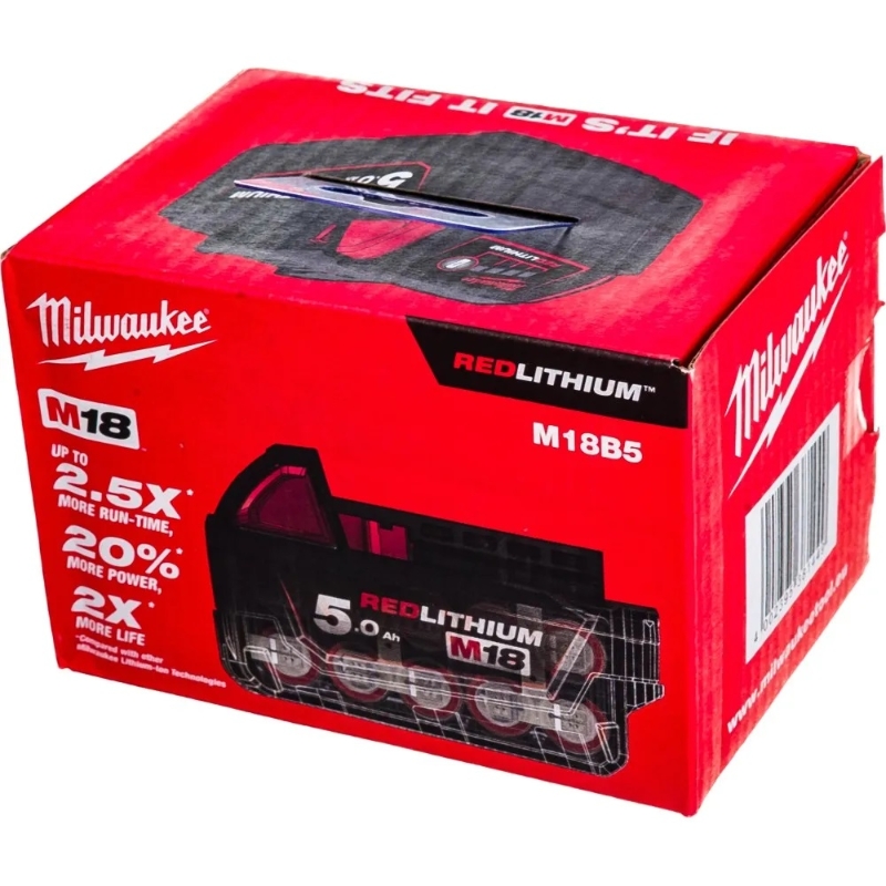 MILWAUKEE BATERIA 18V 5.0Ah M18B5