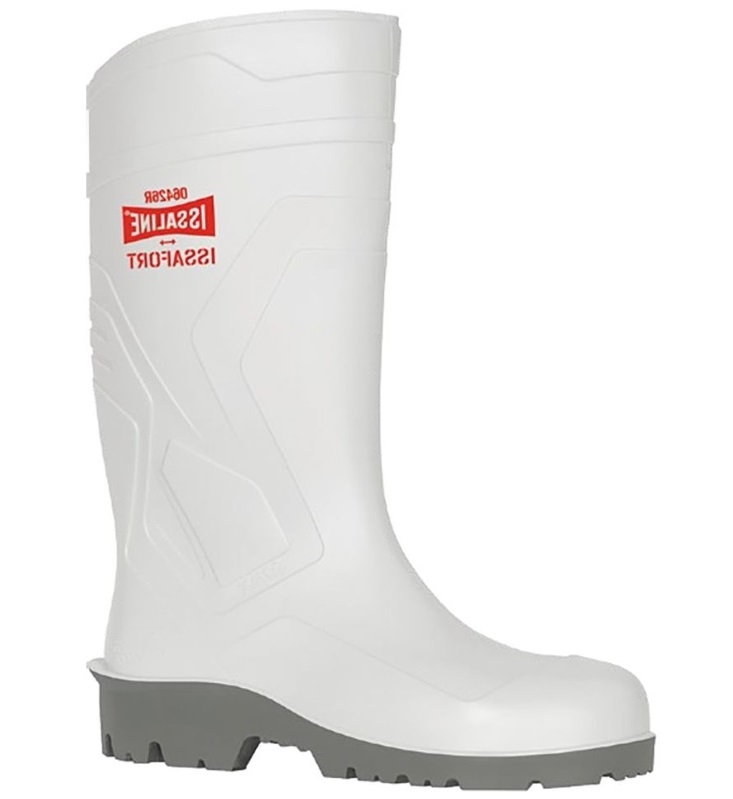 BOTA AGUA BLANCA/GRIS PVC S4 SRA Nº45 (0