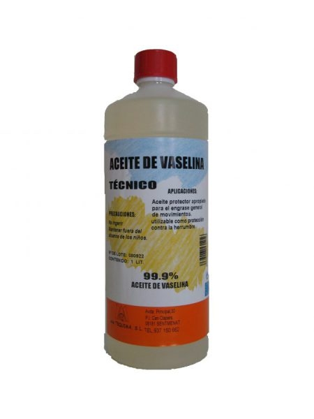 ACEITE DE VASELINA LIQUIDA 1 LITRO