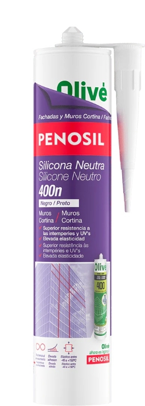 CARTUCHO SILICONA NEUTRA GRIS RAL 7022 3