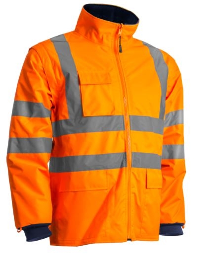PARKA AV NARANJA/MARINO 4EN1 T-3XL (7KAN