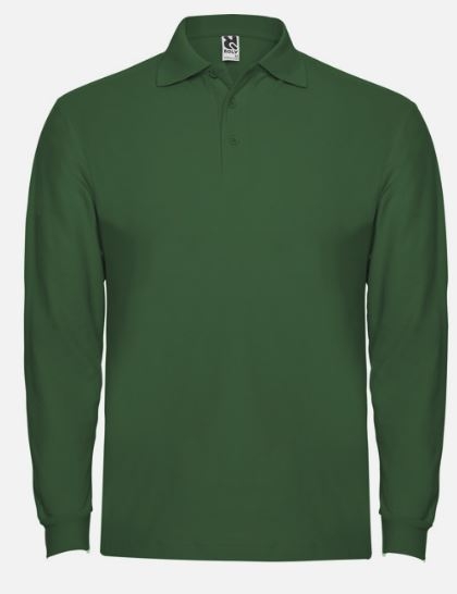 POLO ALG. VERDE BOTELLA M/L T-S (6635 ES