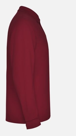 POLO ALG. GRANATE M/L T-L (6635 ESTRELLA