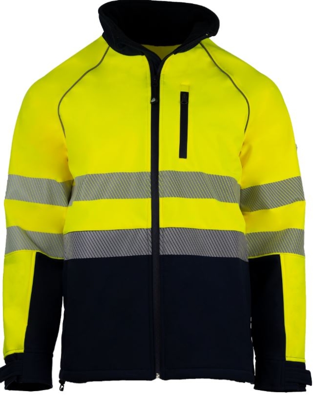 CHAQUETA SOFTSHELL AV AMAR/MARINO T-4XL 