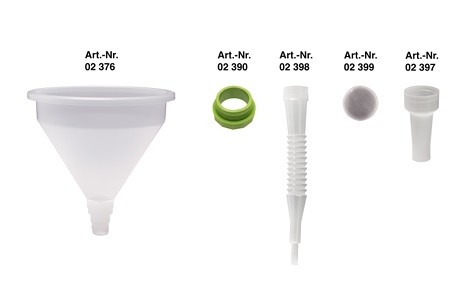 EMBUDO PLASTICO PICO RIGIDO Ø350mm C/ACC
