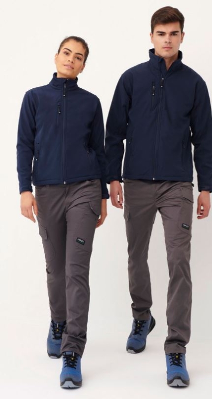 PANTALON 64%POL 34%ALG 2%ELAS GRIS T-40/