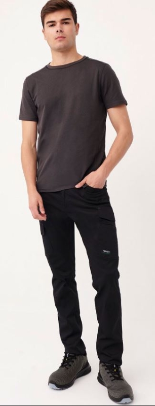 PANTALON 64%POL 34%ALG 2%ELAS NEGRO T-36