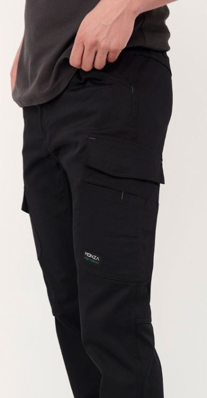 PANTALON 64%POL 34%ALG 2%ELAS NEGRO T-36