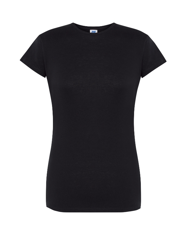 CAMISETA LADIES ALG.145 g NEGRO M/C T-L 