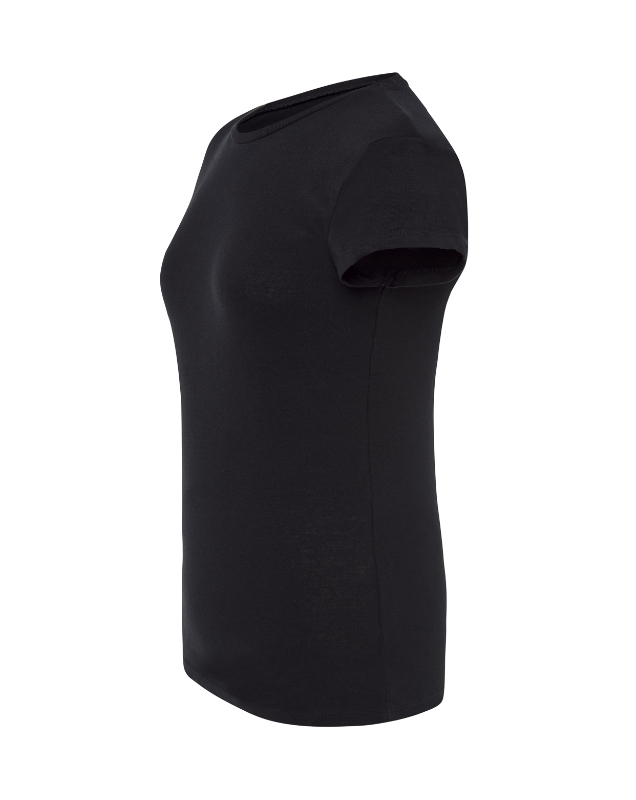 CAMISETA LADIES ALG.145 g NEGRO M/C T-XX