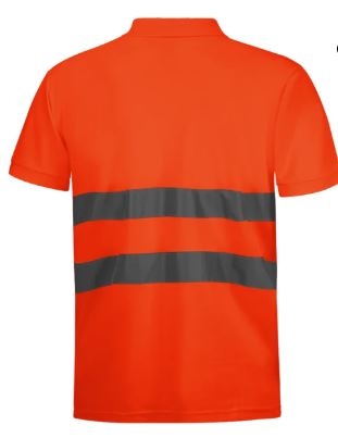 POLO 55%ALG 45%POL AV NARANJA M/C T-M (W