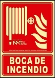 SEÑAL EXTINCION PVC 300X210 BIE BOCA DE 